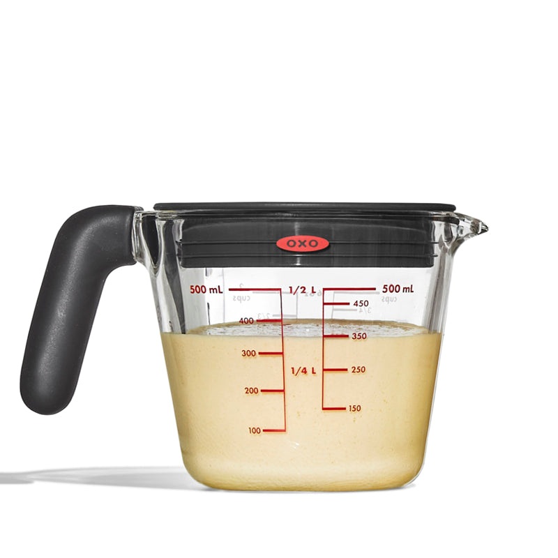 OXO Glass Measuring Cup with Lid - 2cups