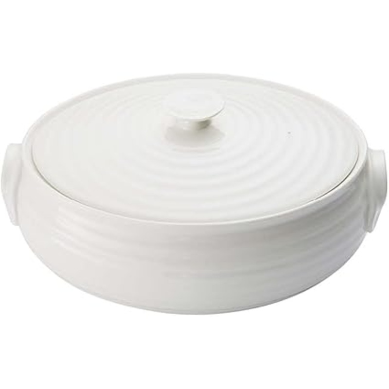 Sophie Conran White Oval Casserole Dish 3.5 pt/ 9"