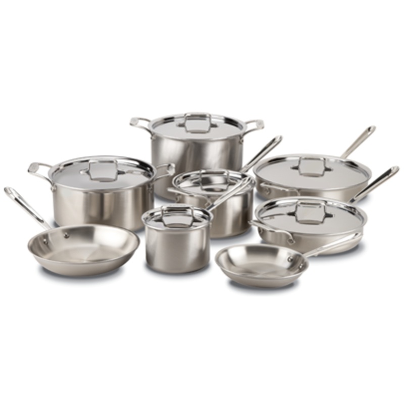 All-Clad D5 Stainless 15-Piece Set