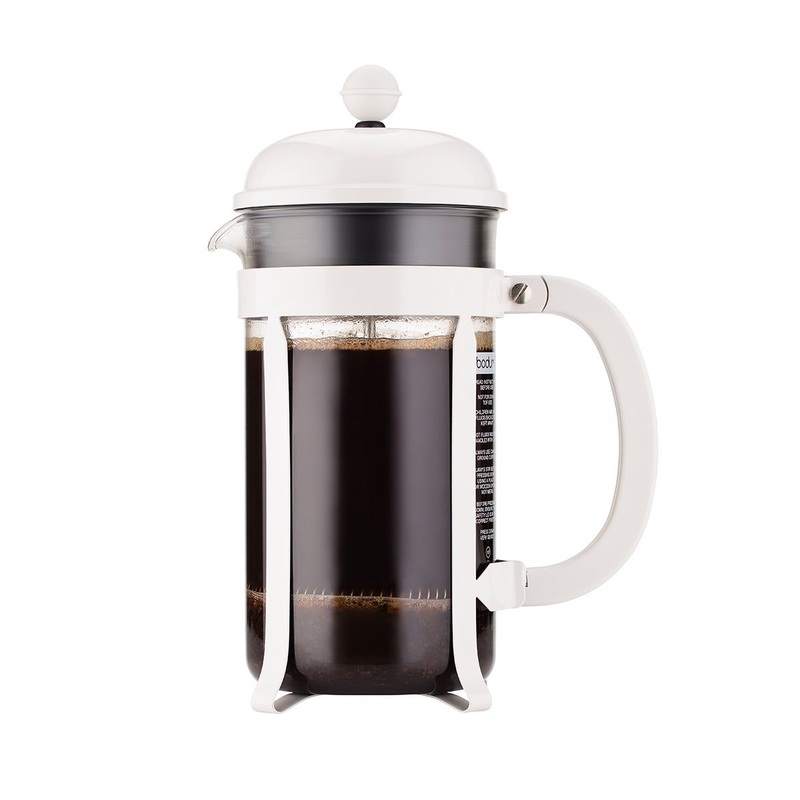 CHAMBORD coffee press White/Glass 8 cup, 1.0 l, 34 oz