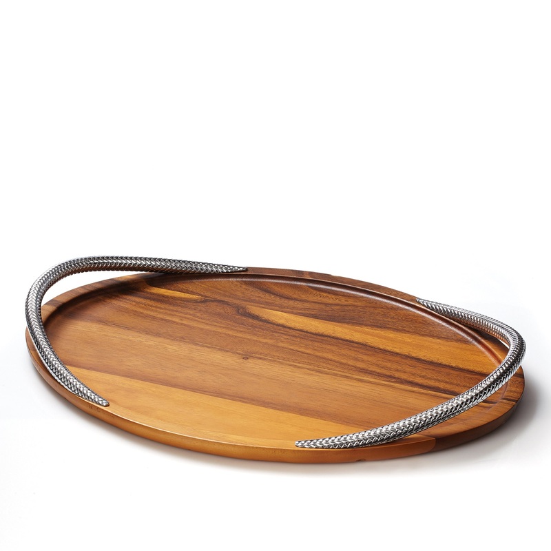 Namb Braid Serving Tray - 19"