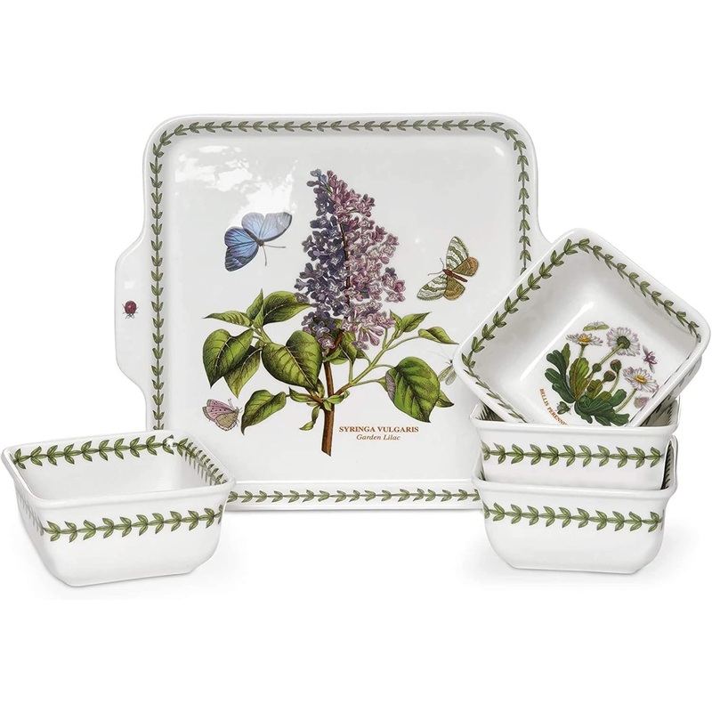 Botanic Garden 5-pc Accent Bowl Set  3.75 /8"