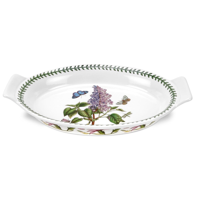 Botanic Garden Large Oval Gratin Dish 12.5"