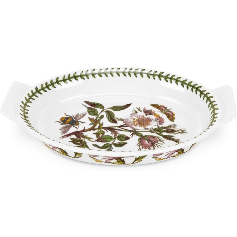 Botanic Garden Medium Oval Gratin Dish 10"