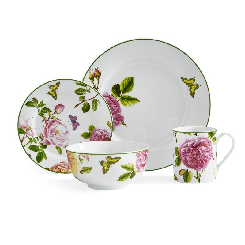 Portmeirion Roses 16 Piece Set