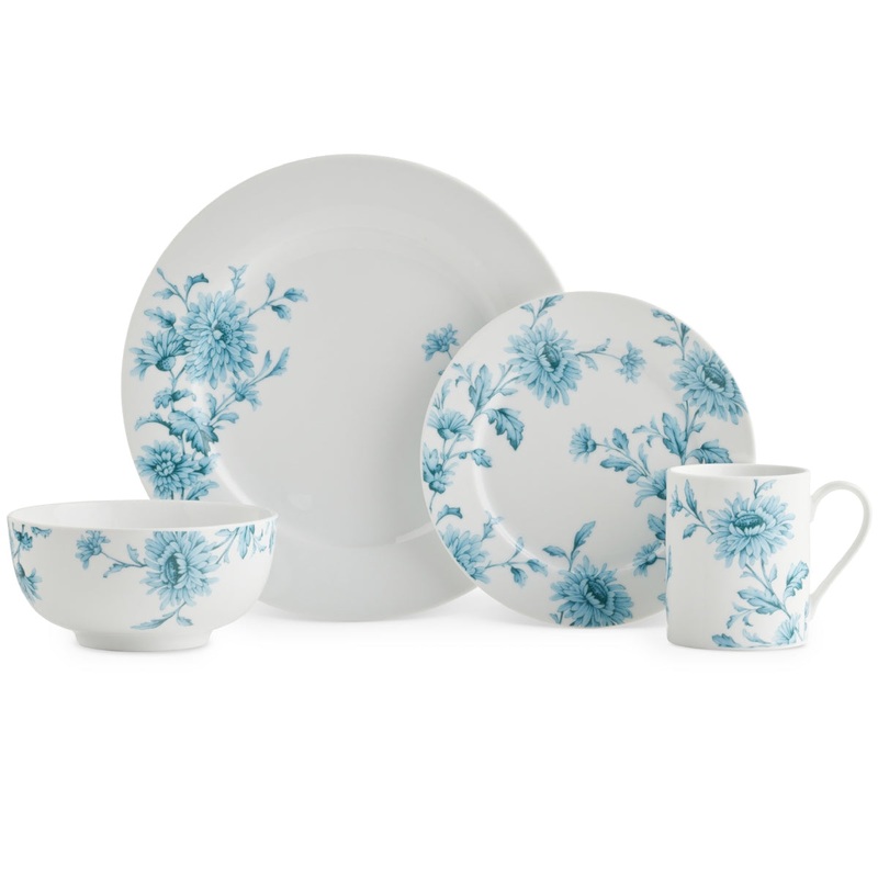 Portmeirion Vintage Denim 16 Piece Set