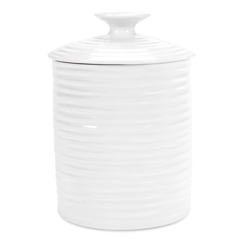 Sophie Conran White Medium Storage Jar 5.5" / 40 oz