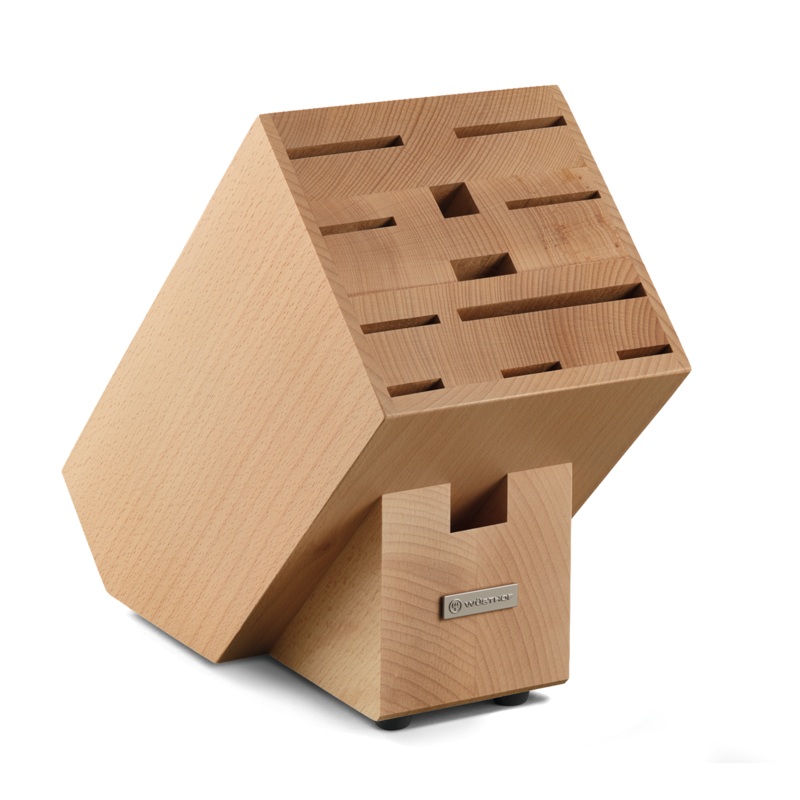 Wsthof  12-Slot Natural Beech Knife Block
