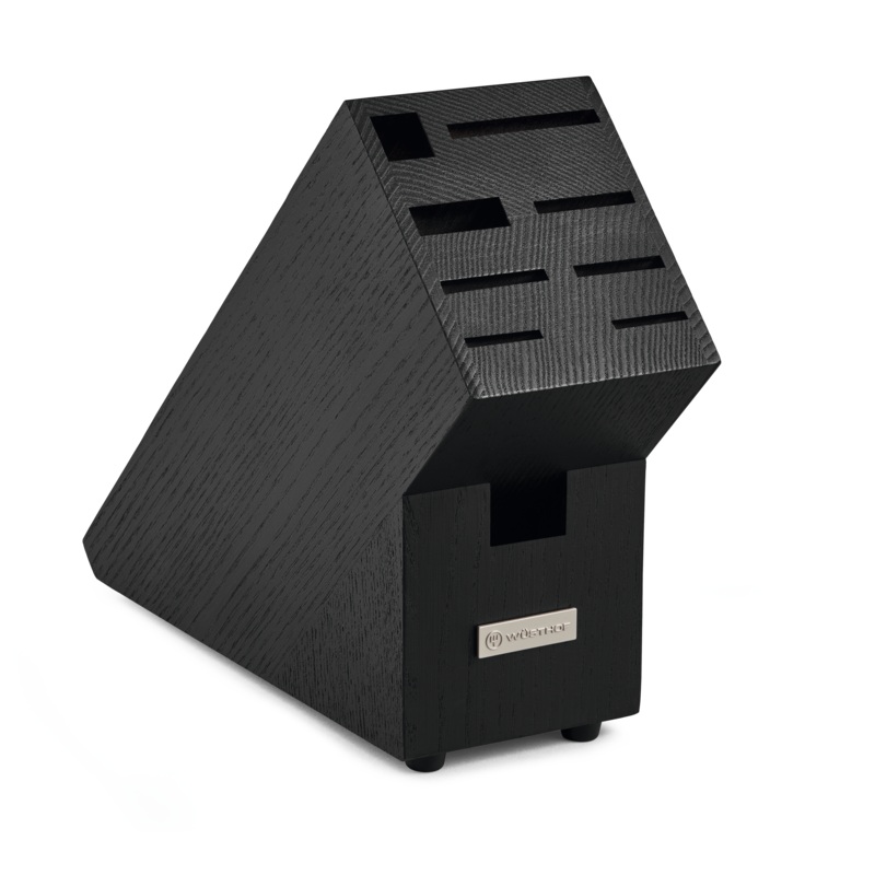 Wsthof 9-Slot Knife Block | Ash Black
