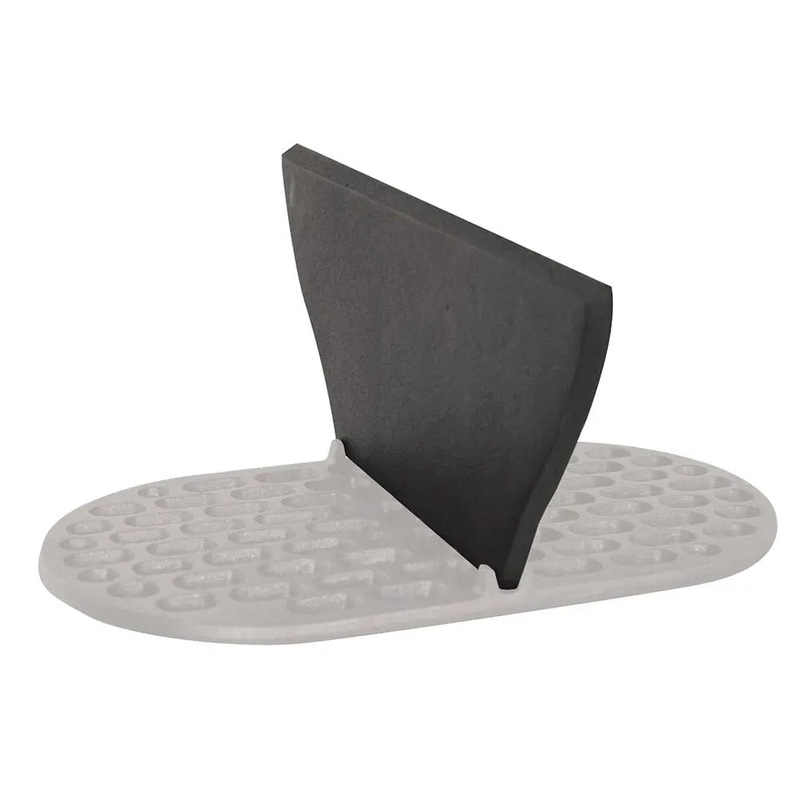 Primo 1-Piece Cast Iron Firebox Divider for Oval JR 200 Grills - PG00314