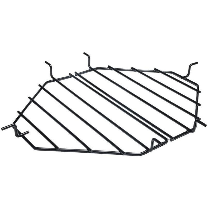 Primo 2-Piece Heat Deflector Rack/Drip Pan Rack for Oval JR 200 Grills - PG00313
