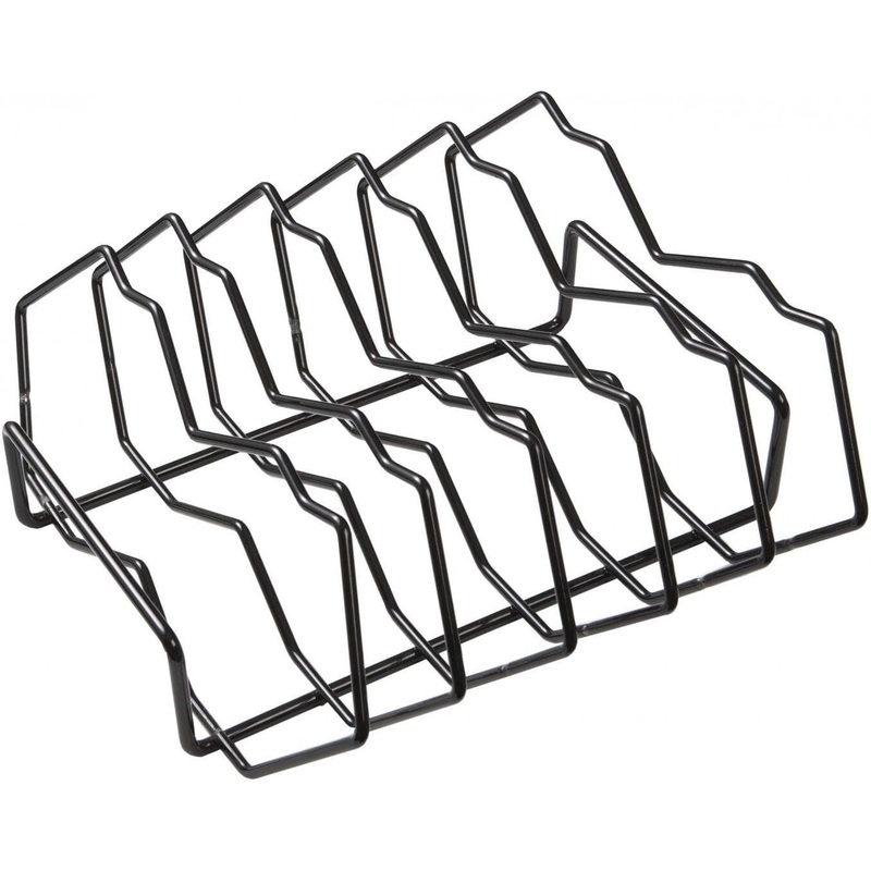 Primo 5-Slot Rib Rack for Oval JR 200/LG 300/XL 400 and Kamado Round Grills - PG00342