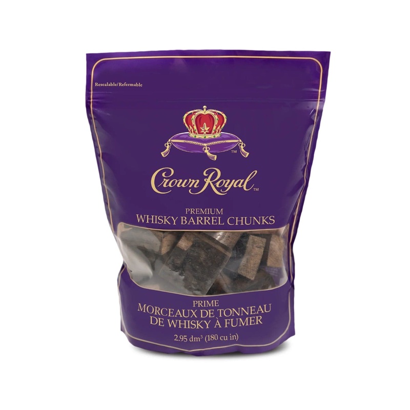 CrownRoyal Premium Whisky Barrel Chunks (180 cu. in.) - GBG-CRCHUNK