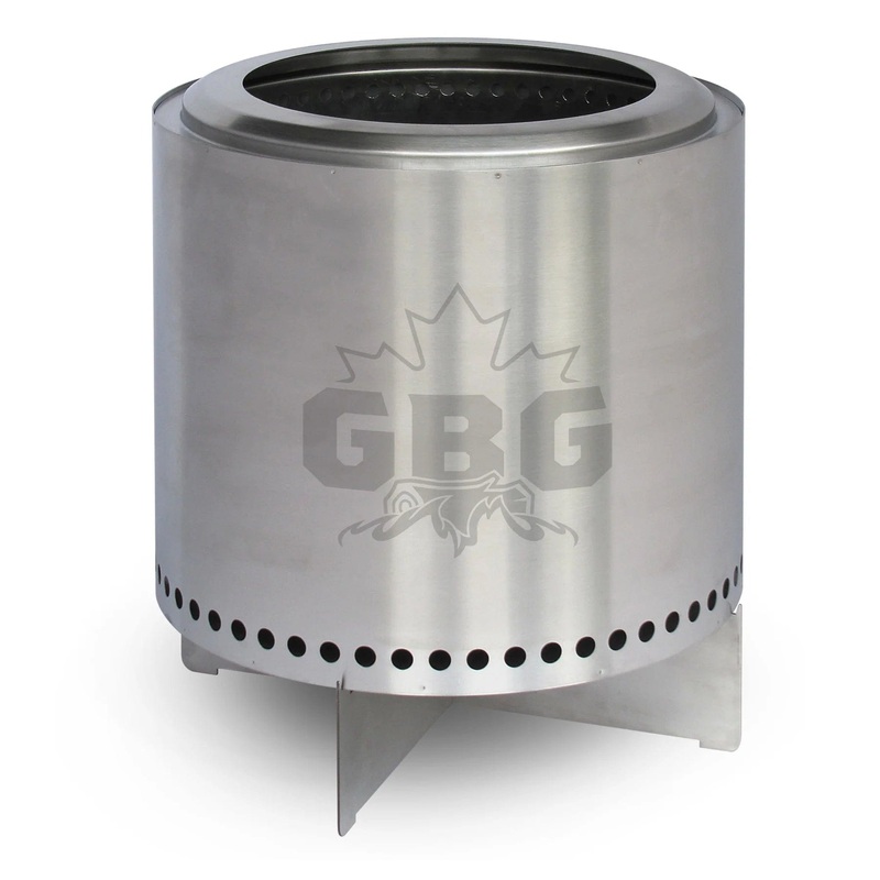 Georgian Bay Grills Deluxe 15" Smokeless Firepit Set