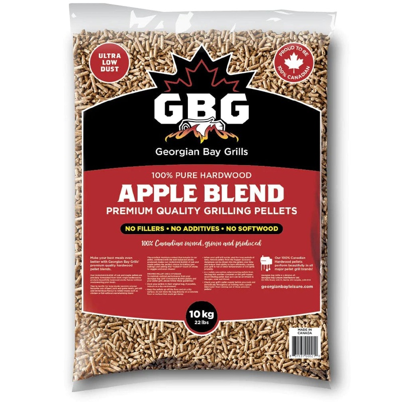 Georgian Bay Grills Grilling Pellets - Apple Blend (22 lb.) - GBG-APPOAKPEL