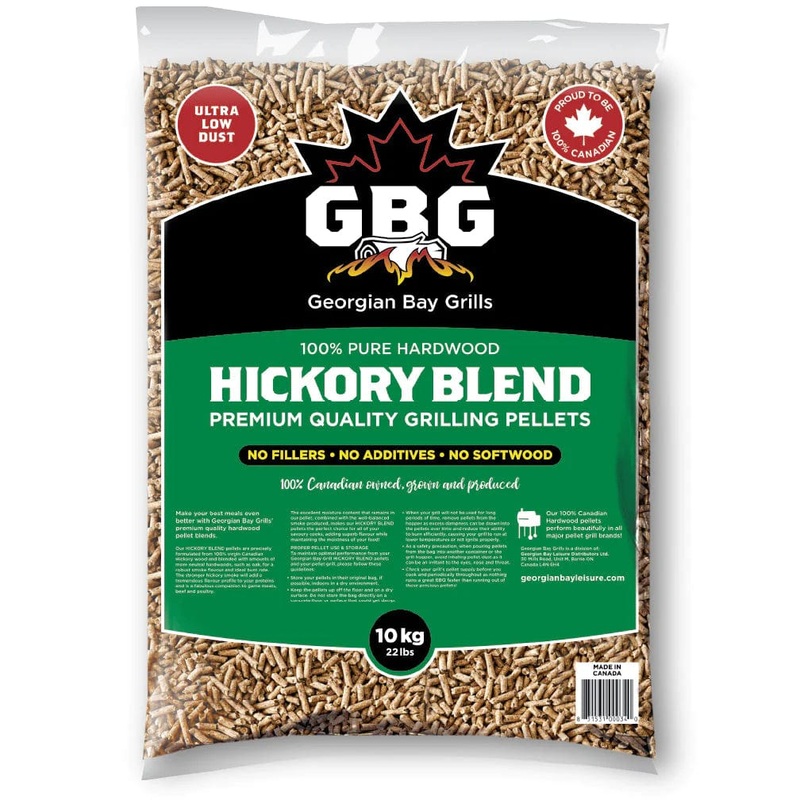 Georgian Bay Grills Grilling Pellets - Hickory (22 lb.) - GBG-HICKORYPEL
