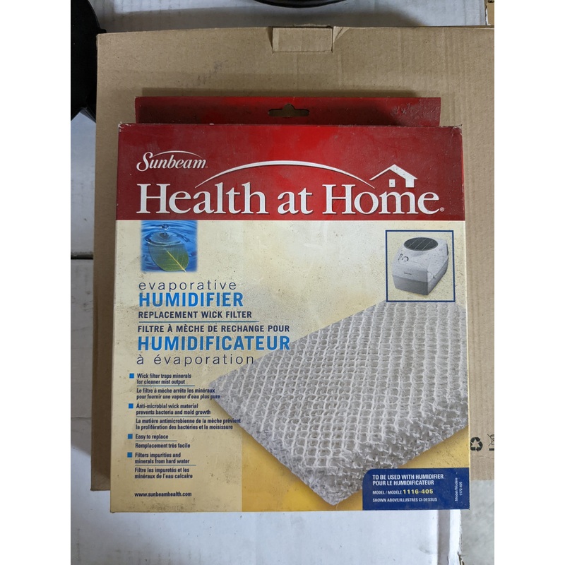 Health at Home Evaporative Wick Replacement Filter - 1172405