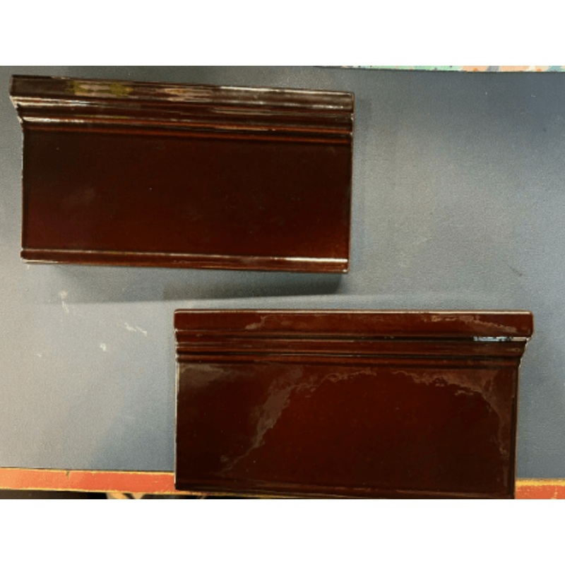 Hearthstone Clydesdale Brown Enamel Surround Base Cap Set - 94-5970620