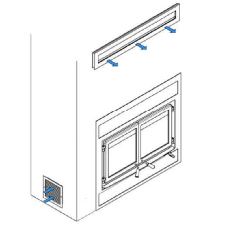 Hearthstone Gravity Convection Kit (WFP-100) - 94-99200