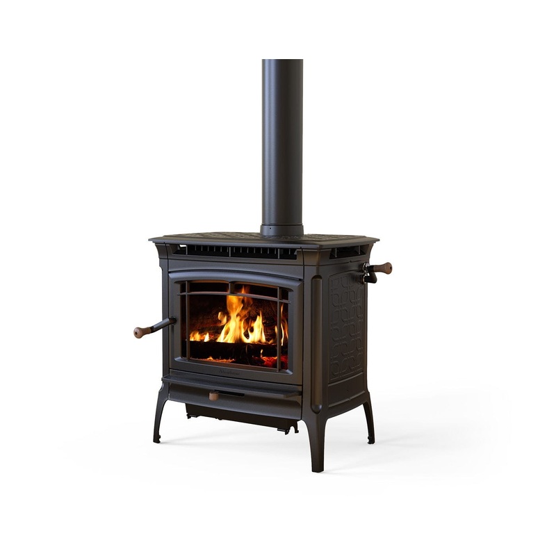 Hearthstone Manchester Truhybrid Left Load Wood Stove