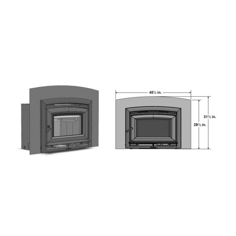 Hearthstone Steel Surround (Green Mountain 70) - 94-5950110