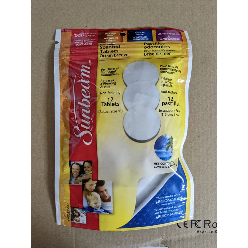 Sunbeam Ocean Breeze Water Treatment Tablets - SWT2300-CN