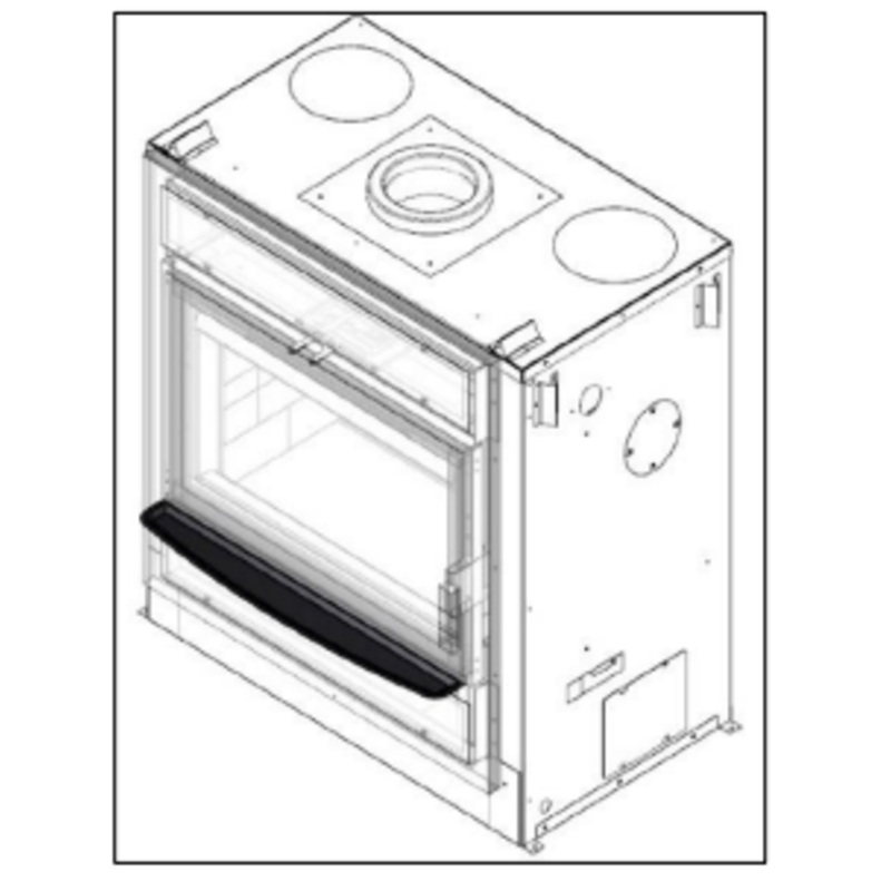 Ambiance Fireplaces Ash Lip - CM0301-01