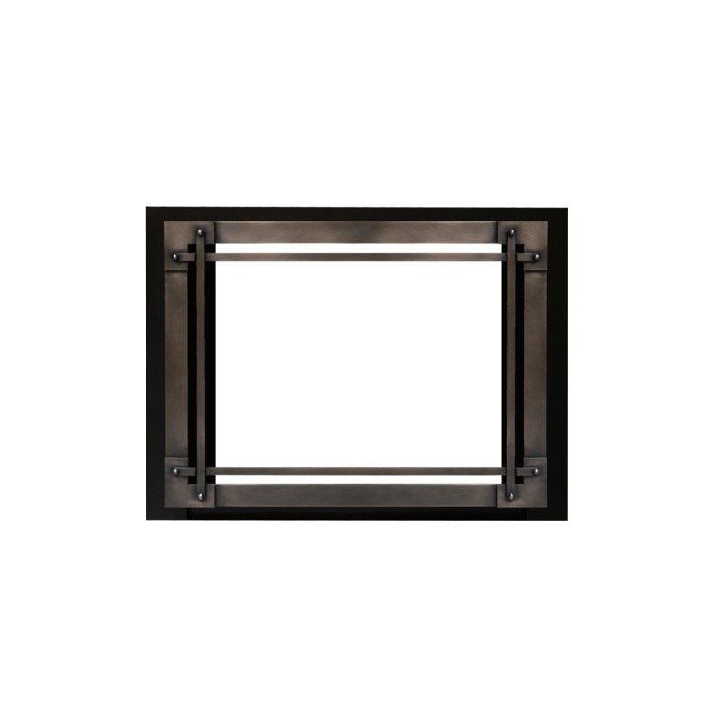 Valor Edgemont Craftsman Front w/ Backing Plate (Aged Steel) - 1184ECAS