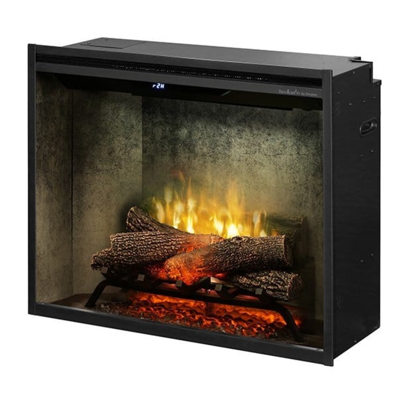 Dimplex Revillusion 30" Electric Fireplace (Weathered Concrete) - RBF30WC-FG
