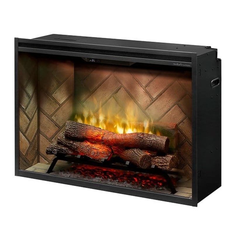 Dimplex Revillusion 36" Electric Fireplace (Herringbone) - RBF36-FG