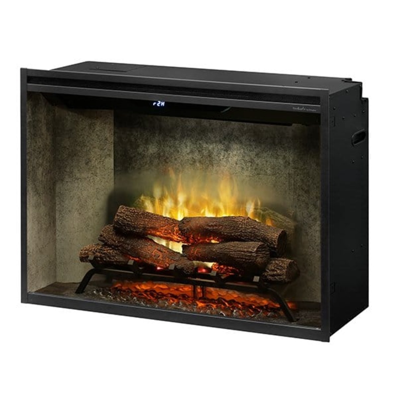 Dimplex Revillusion 36" Electric Fireplace (Weathered Concrete) - RBF36WC-FG