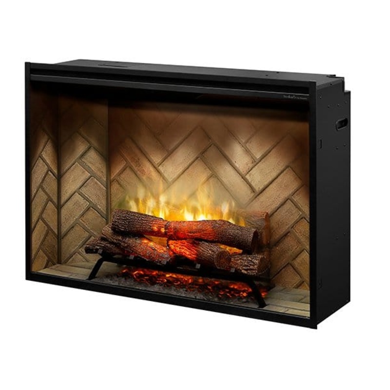 Dimplex Revillusion 42" Electric Fireplace (Herringbone) - RBF42-FG