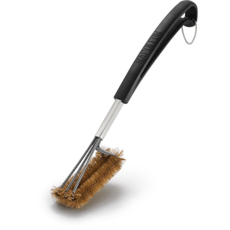 Napoleon Triple-Row Grill Brush with Brass Bristles - 62062