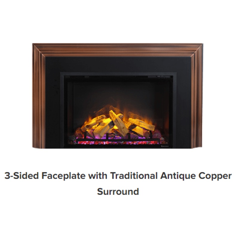 Regency Traditional Premium 3-Sided Trim (Brushed Antique Copper) - 311-928