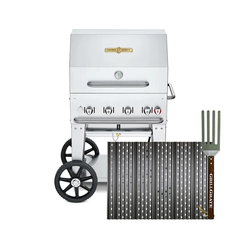 GrillGrate Custom Cut Set (Crown Verity 30") - CC20.875-24-5G