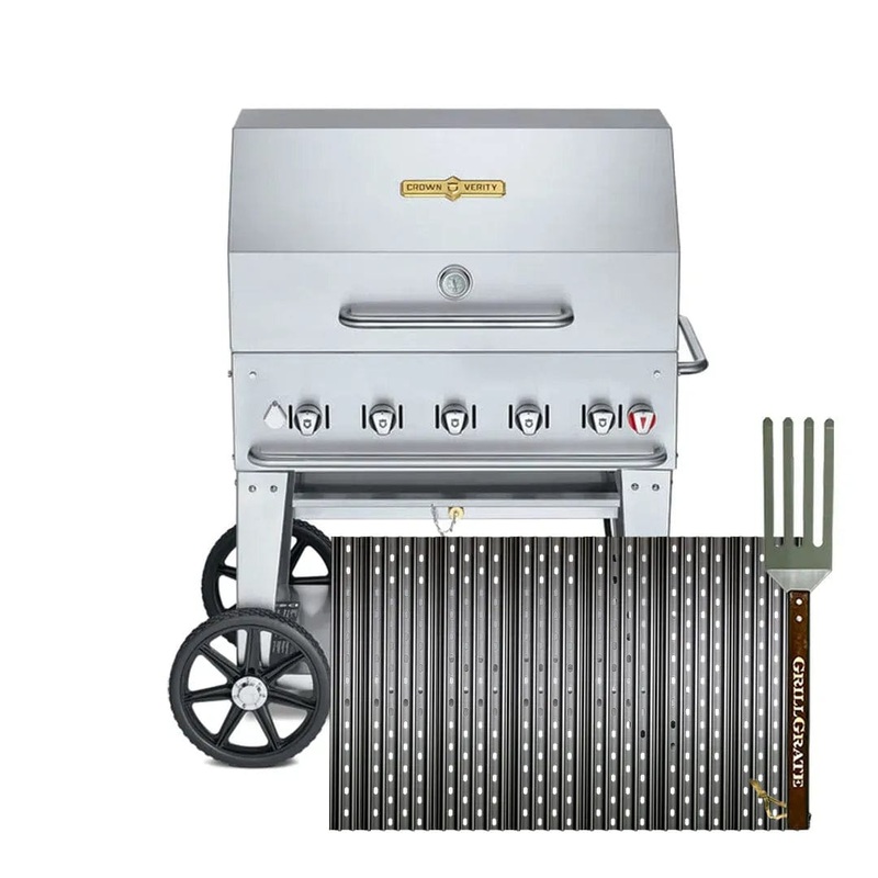 GrillGrate Custom Cut Set (Crown Verity 36" Grills) - CC20.875-24-6G