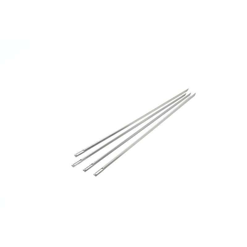 GrillPro 15" V-Shaped Stainless Steel Skewers (4-Piece) - 46074
