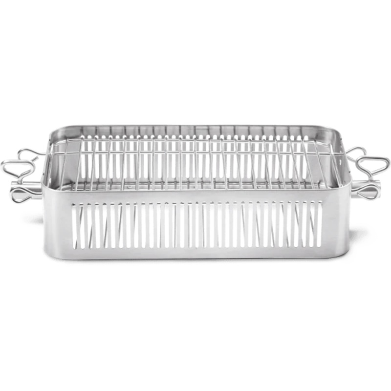 Napoleon Adjustable Stainless Steel Rotisserie Basket - 57013