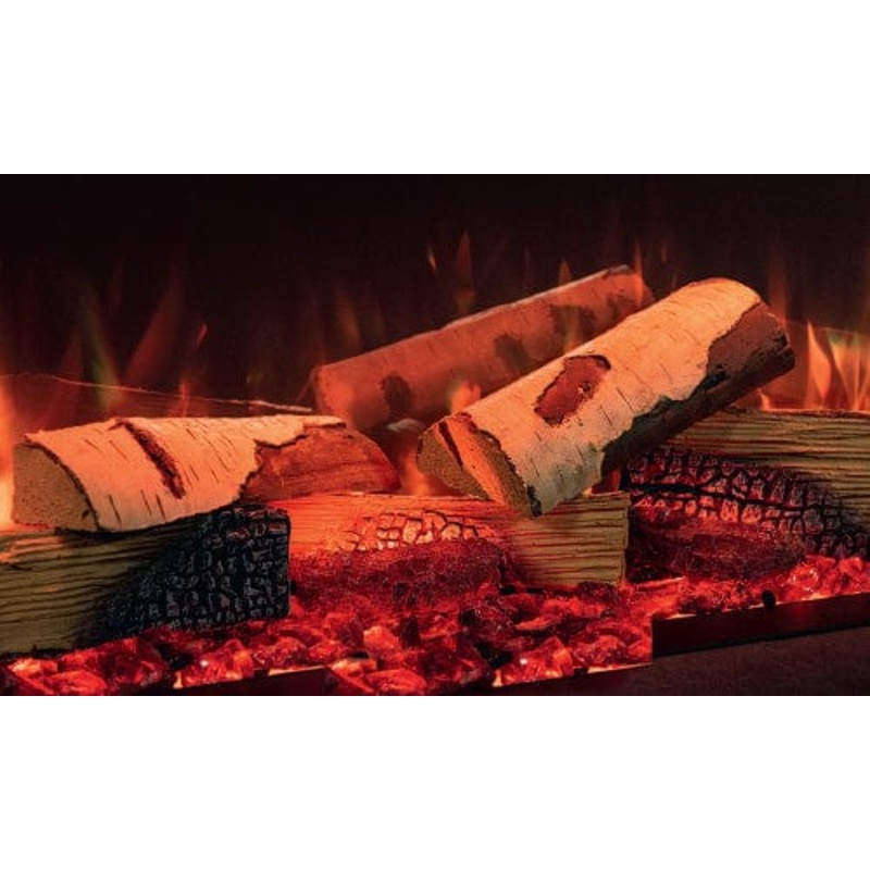 Regency Onyx Birch Log Set (EX110) - 928-815