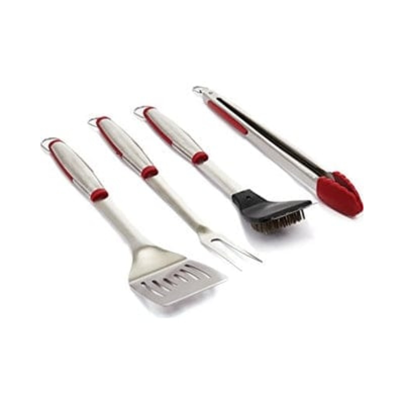 GrillPro Accented Stainless Steel Tool Set (4-Piece) - 40070