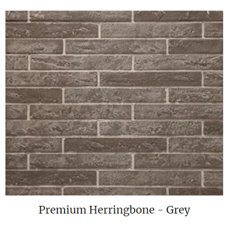 Majestic Grey Herringbone Refractory (Courtyard 42) - ODCOUG-GHR