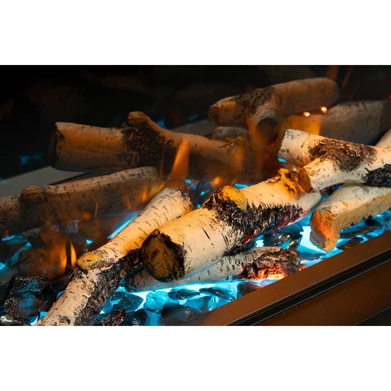 Valor Birch Logs (GE3 Electric) - GE3BLK