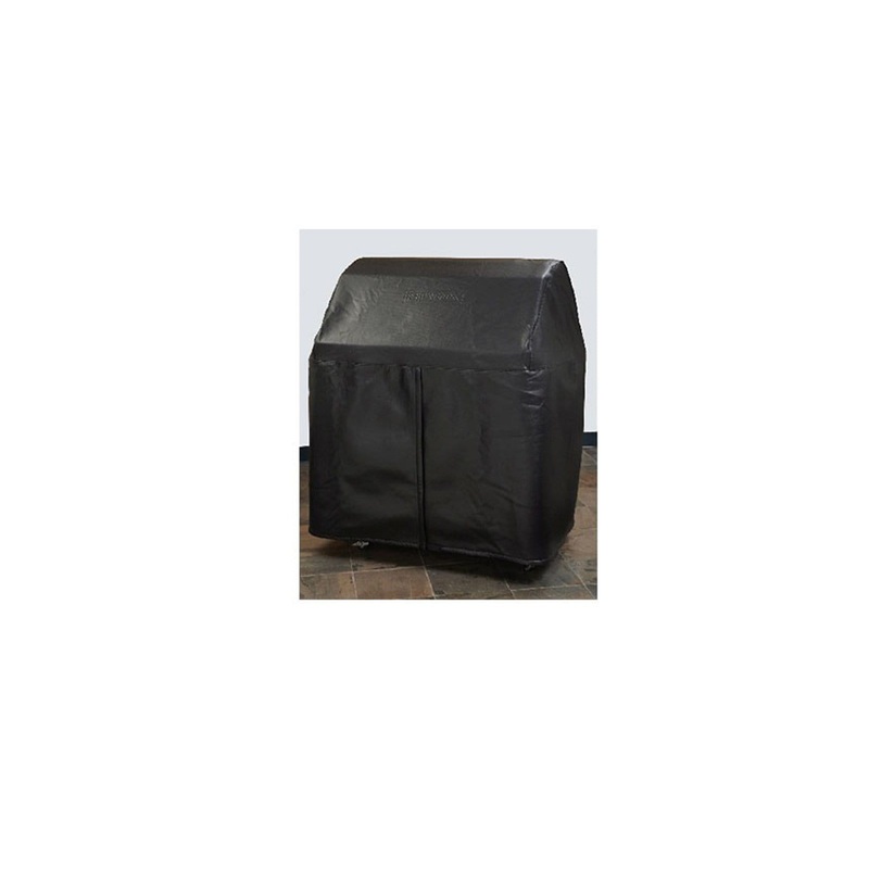 Lynx 54" Carbon Fiber Vinyl Cover (Freestanding with side burner CC54) - CC54FCB