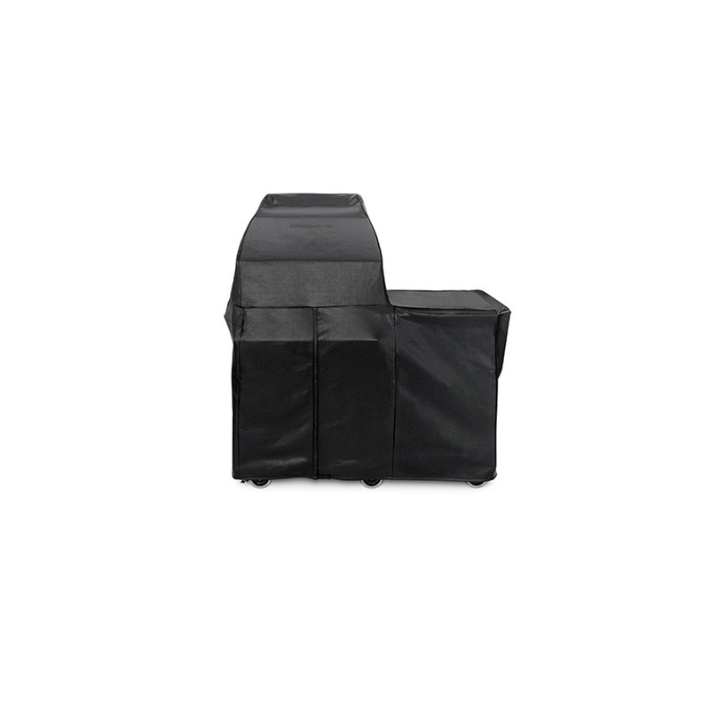 Lynx Carbon Fiber Vinyl Cover (Freestanding Napoli Outdoor Oven) - CCLPZAF