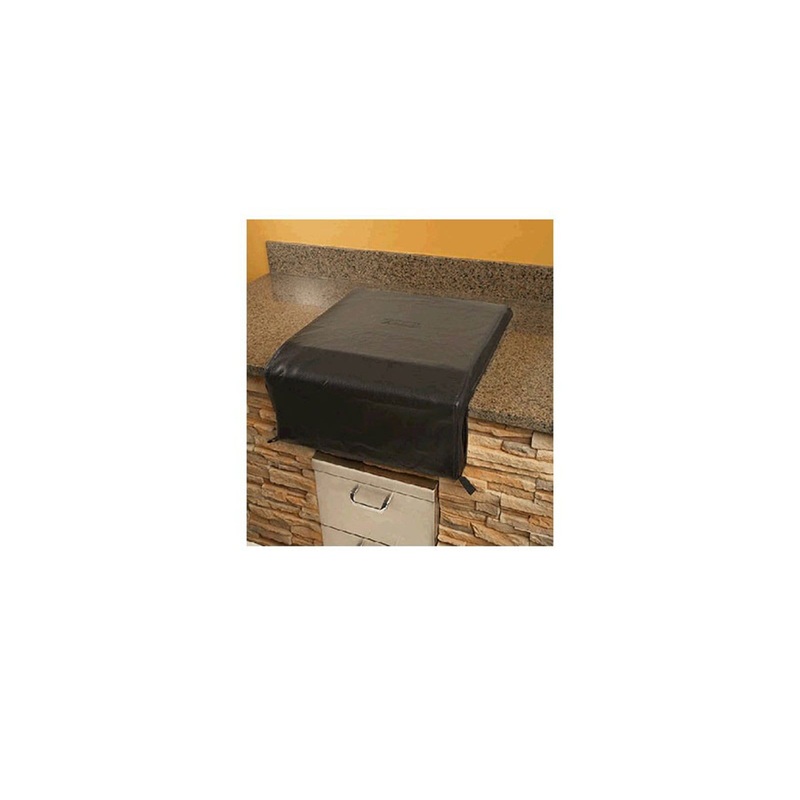 Lynx Double with Prep Center Carbon Fiber Vinyl Cover (Built-In) - CCLSB2PC