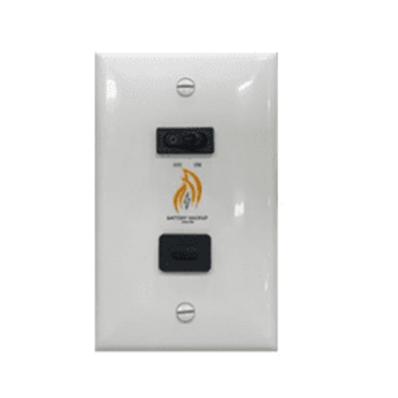 Majestic Battery Backup Wall Switch Kit (IFT Controls) - Battery-WSK