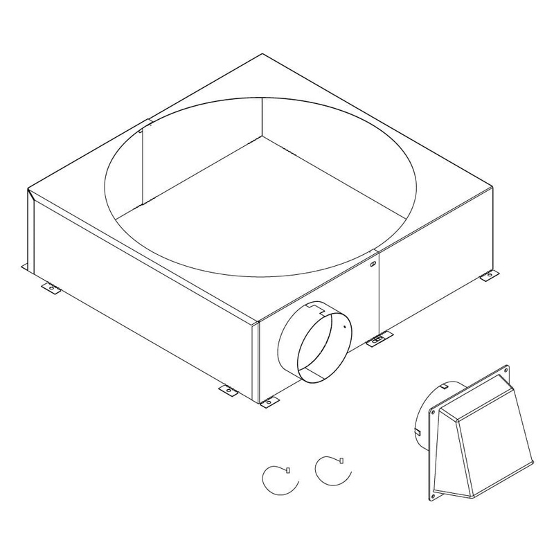 Majestic Chimney Air Kit (for SL300 series Chimney Systems Only) - CAK4A