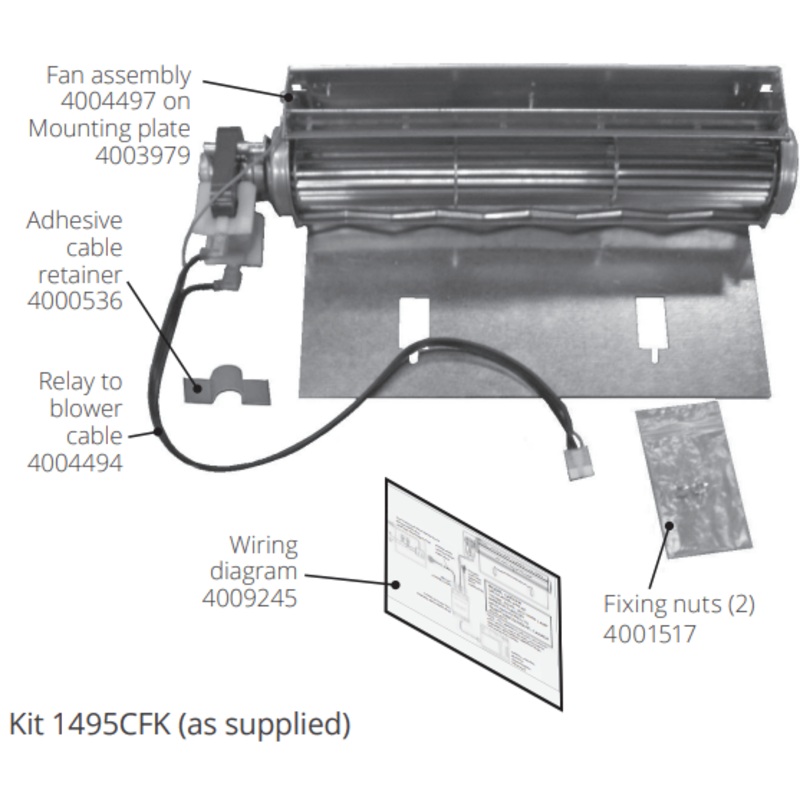 Valor Circulating Fan (1400M) - 1495CFK
