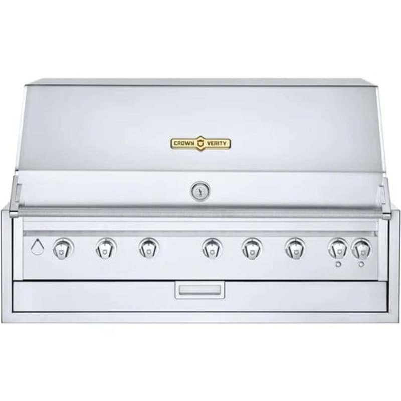 Crown Verity 48" Infinite Built-in Gas Grill with Dome & Light Package