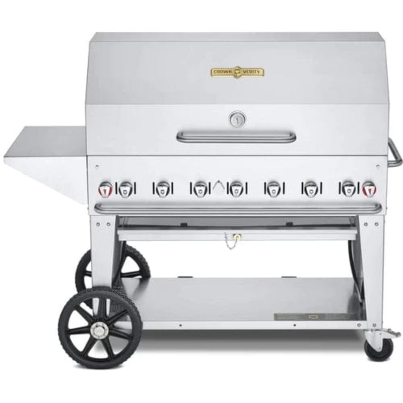 Crown Verity 48" Mobile Gas Grill Package (50/100lb Tanks Only)